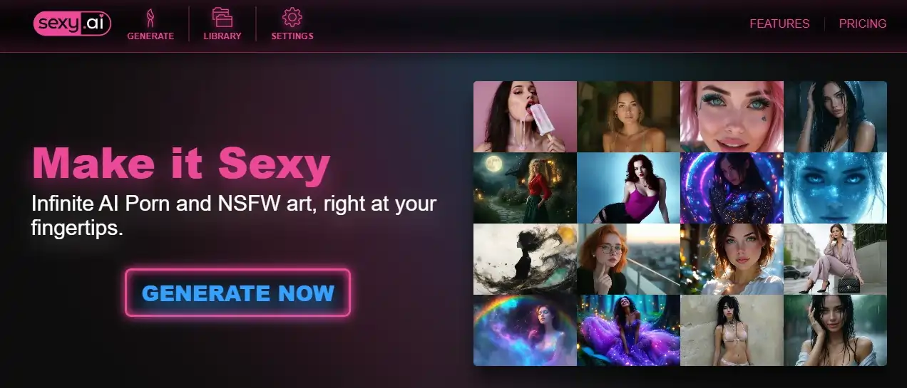Sexy AI - User Interface