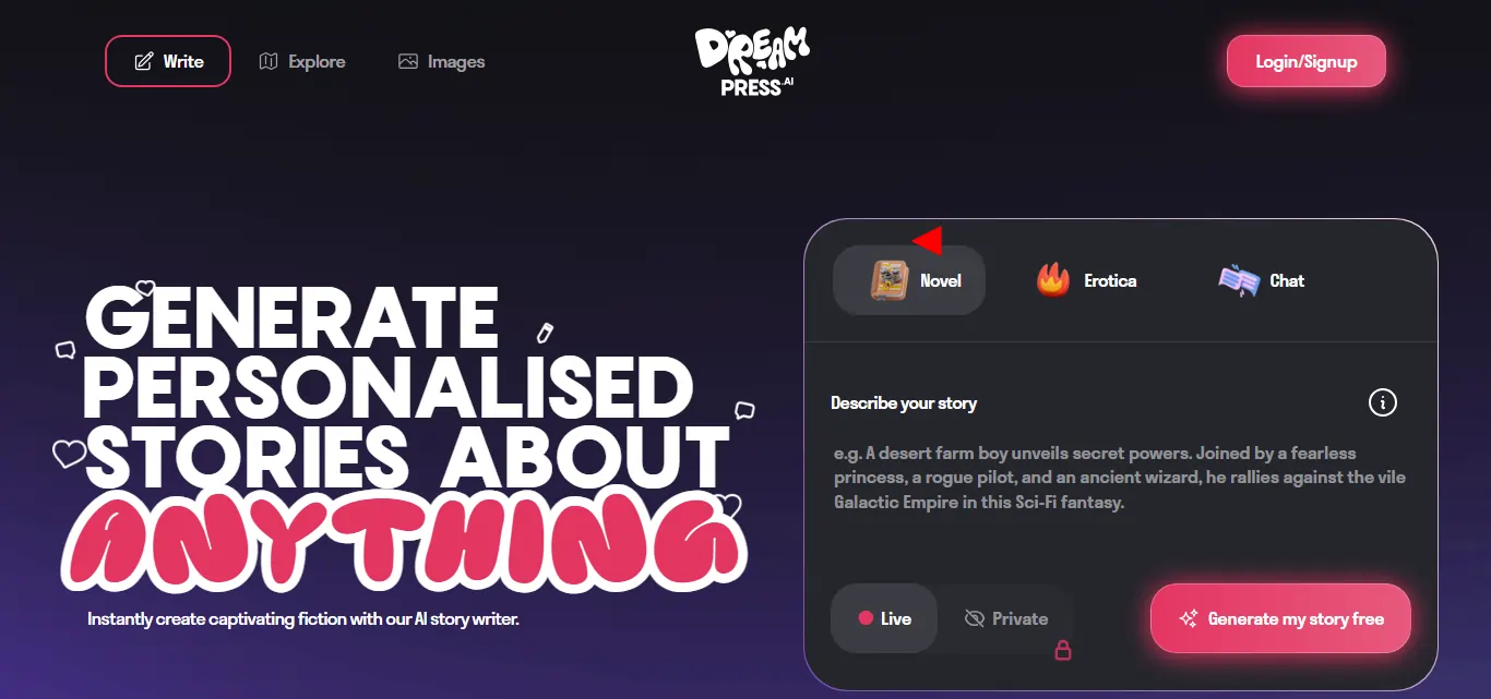 DreamPress AI