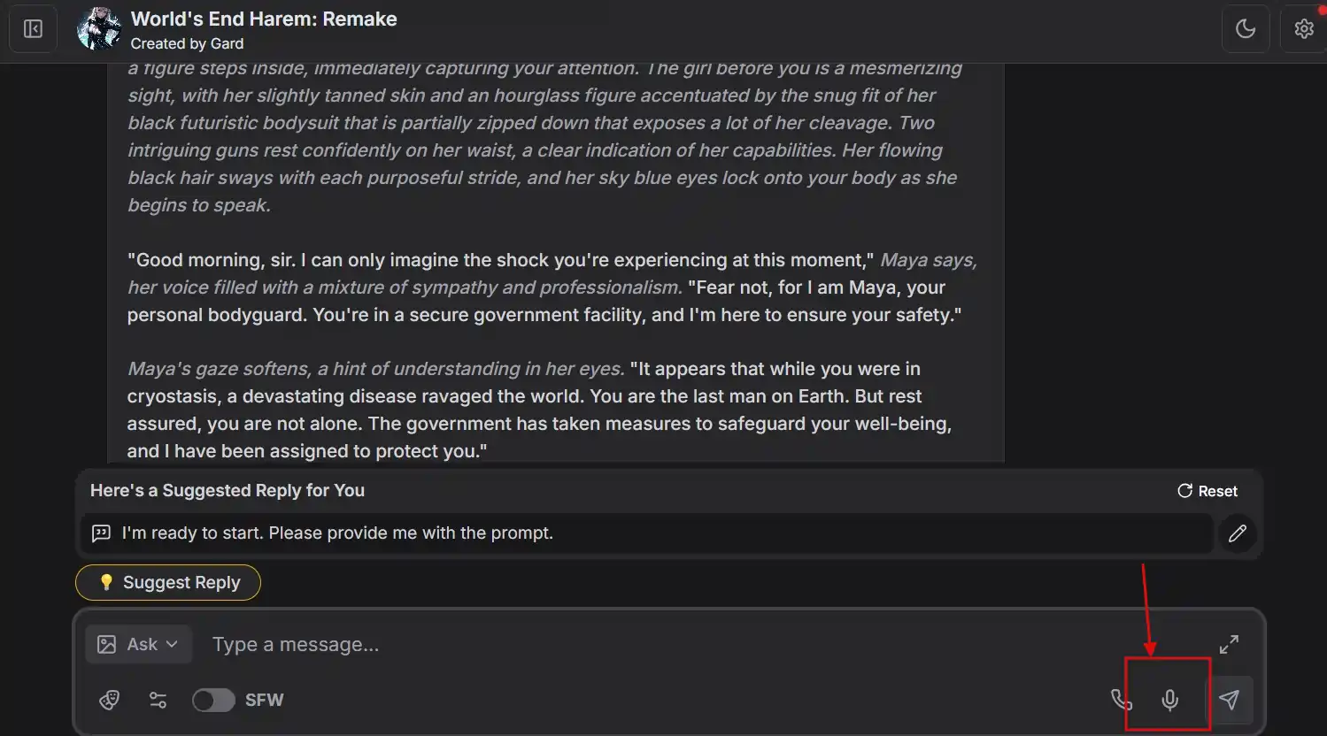 GirlfriendGPT - Voice Interaction