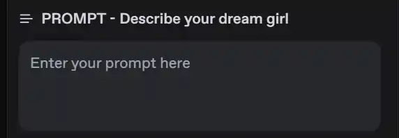 Nectar AI - Enter Prompt to Create Your Dreal Girl