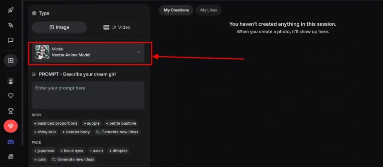 Nectar AI Selection Of Model