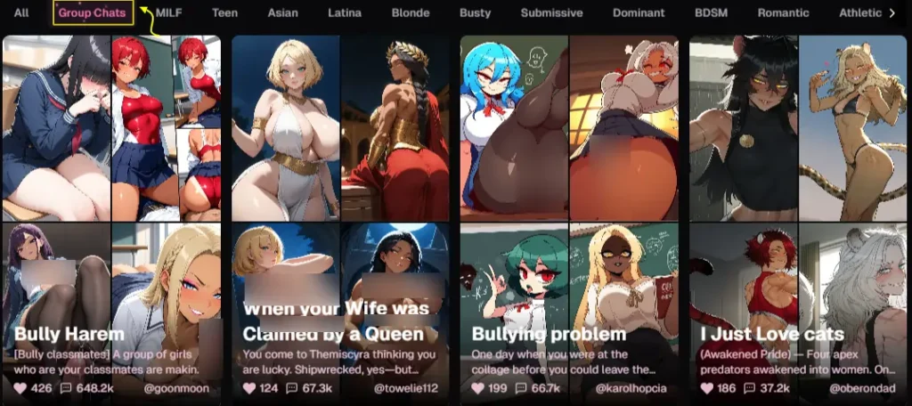 Ourdream AI - Group chat