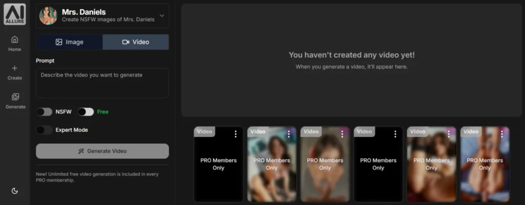 AIAllure - AI Porn Video Generator
