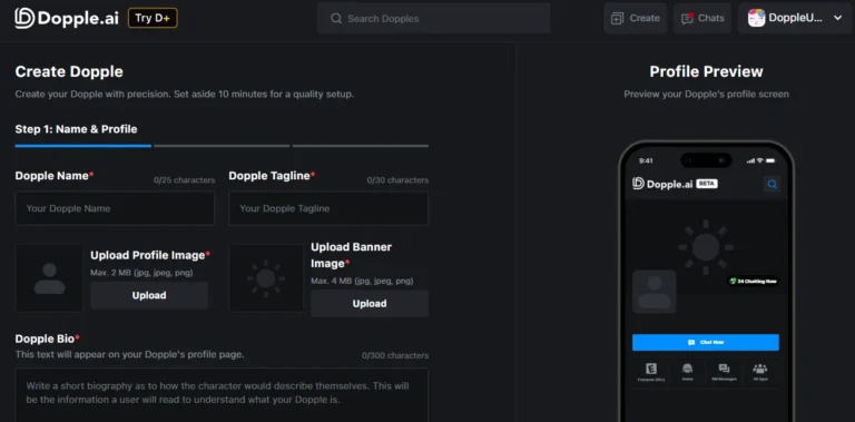 Dopple.ai - Create Dopple
