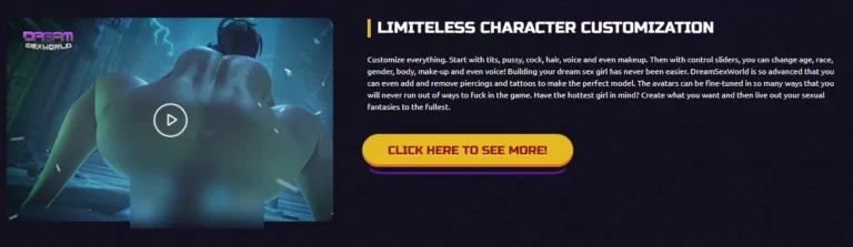 DreamSexWorld - Character Customization