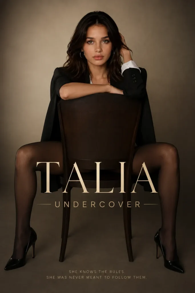 Talia Undercover poster on Candy AI Shorts, featuring Talia Reed