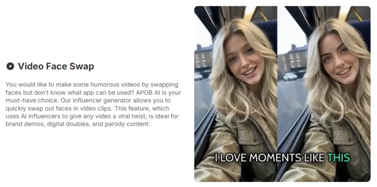 APOB AI - Video Face Swap