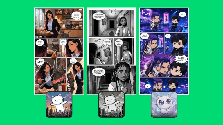 Character AI - Comics
