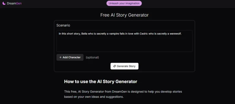 DreamGen - AI Story Generator