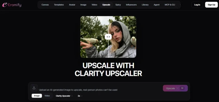Eromify - AI Image Upscaler