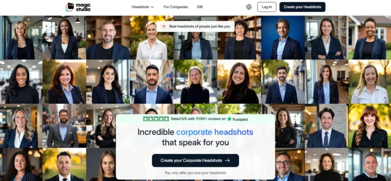 Magic Studio - Corporate Headshot Generator