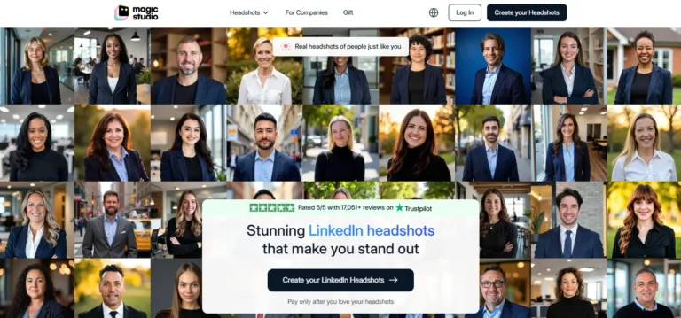 Magic Studio - LinkedIn Headshot Generator