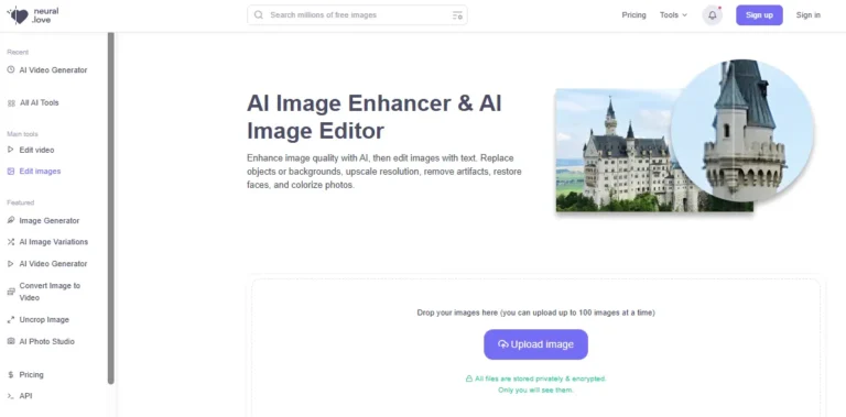 Neural.love - AI Image Editor