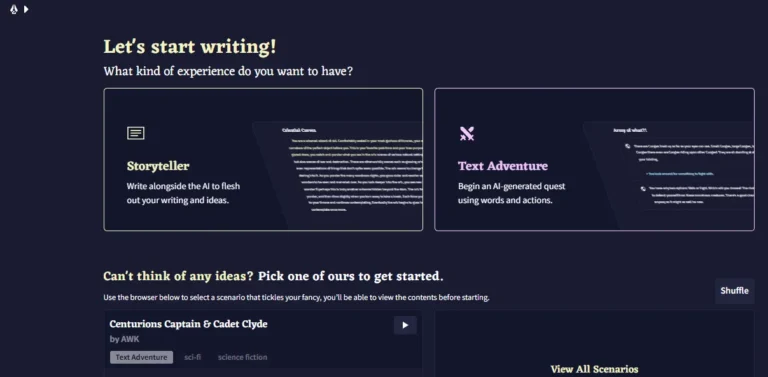 NovelAI - Story Generator