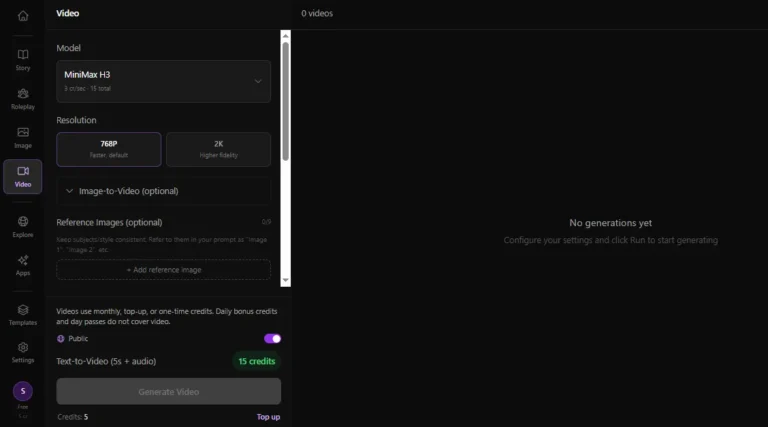 DeepFiction - AI Video Generator